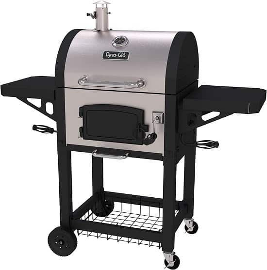 Dyna Glo Charcoal Grill Reviews - Dyna-Glo DGN405SNC-D stainless steel charcoal grill