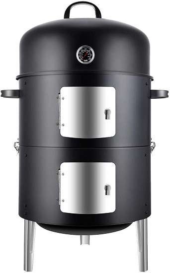 Realcook Vertical Charcoal Smoker Review