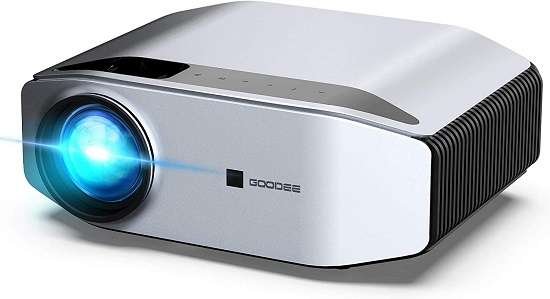 GooDee YG620 projector - Best portable outdoor projector