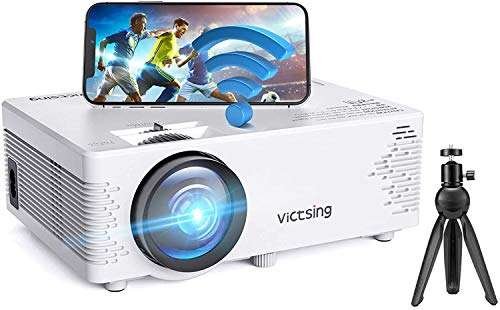 VicTsing WiFi and Bluetooth Mini Projector