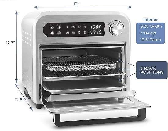 What Are The Key Features Of Elite Gourmet Maxi-Matic EAF1010D Air Fryer What Are The Key Features Of Elite Gourmet Maxi-Matic EAF1010D Air Fryer