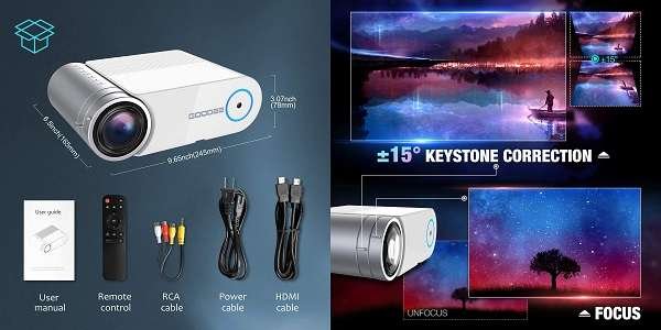 What are Key Features of the Goodee YG420 projector What are Key Features of the Goodee YG420 projector