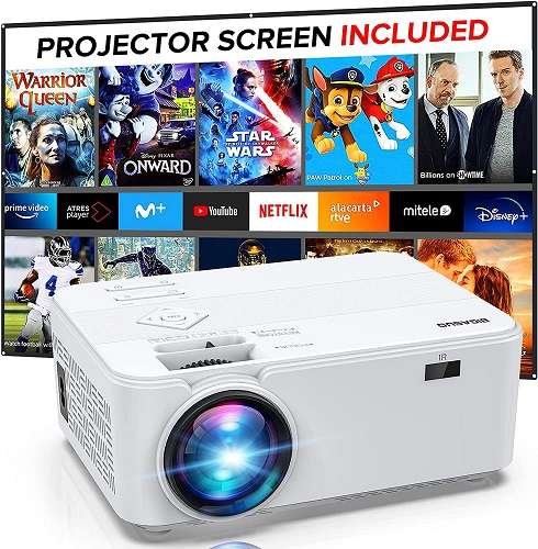 BIGASUO Mini Video Projector