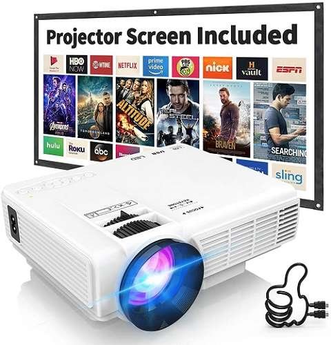 Latest Upgrade 7500Lumens Mini Projector