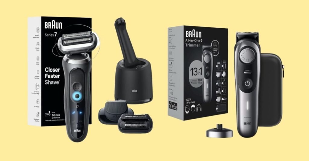 Braun Series 7 vs Series 9