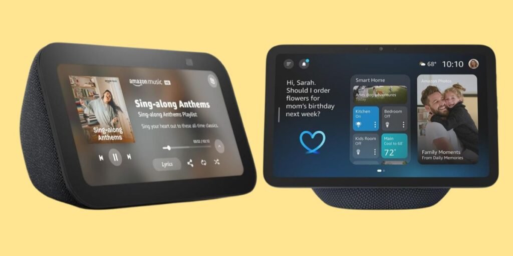 Echo Show 5 vs Echo Show 8