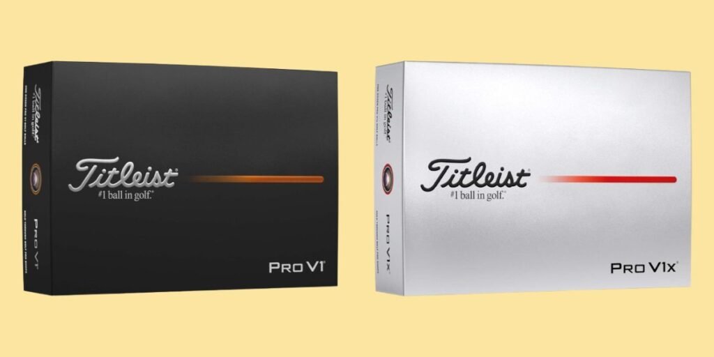 Titleist Pro V1 vs Pro V1x Titleist Pro V1 vs Pro V1x