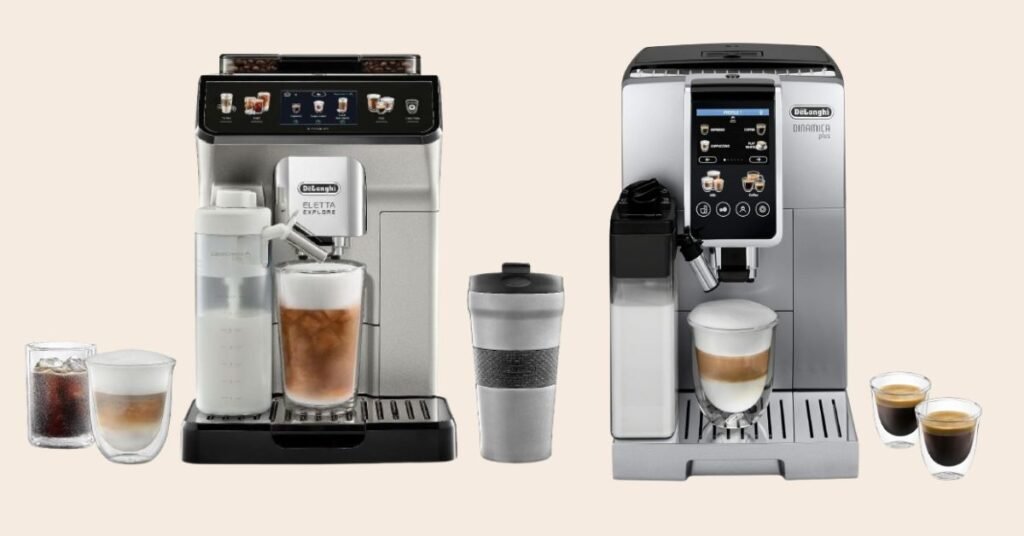 DeLonghi Eletta vs Dinamica DeLonghi Eletta vs Dinamica